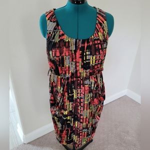 Forever21 + Sleeveless pattern dress